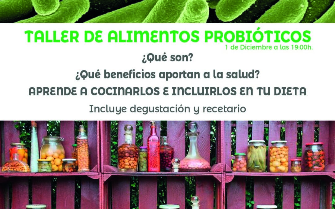 TALLER ALIMENTOS PROBIÓTICOS